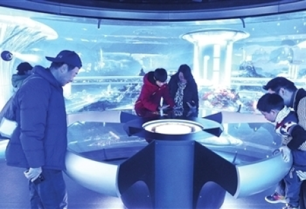 国家海洋博物馆“未来海洋”展厅开放