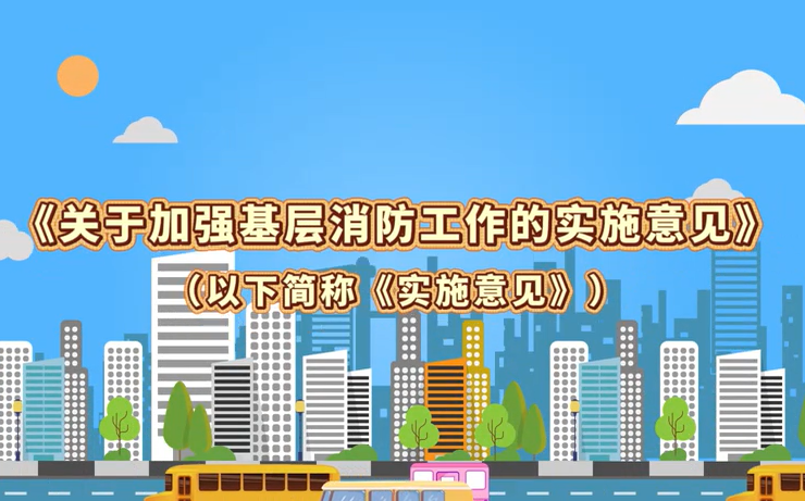 视频：《天津市人民政府办公厅关于加强基层消防工作的实施意见》视频解读